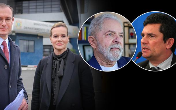 Cristiano Zanin Martins, ex-presidente Lula e Sérgio Moro