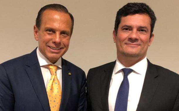 João Doria e Sergio Moro