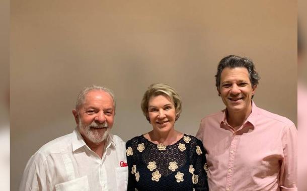 Lula, Marta Suplicy e Fernando Haddad