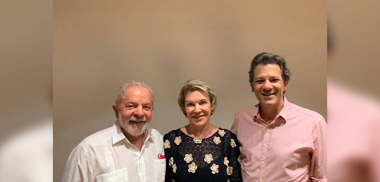 Lula, Marta Suplicy e Fernando Haddad