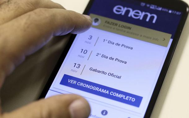 Aplicativo de Celular ENEM