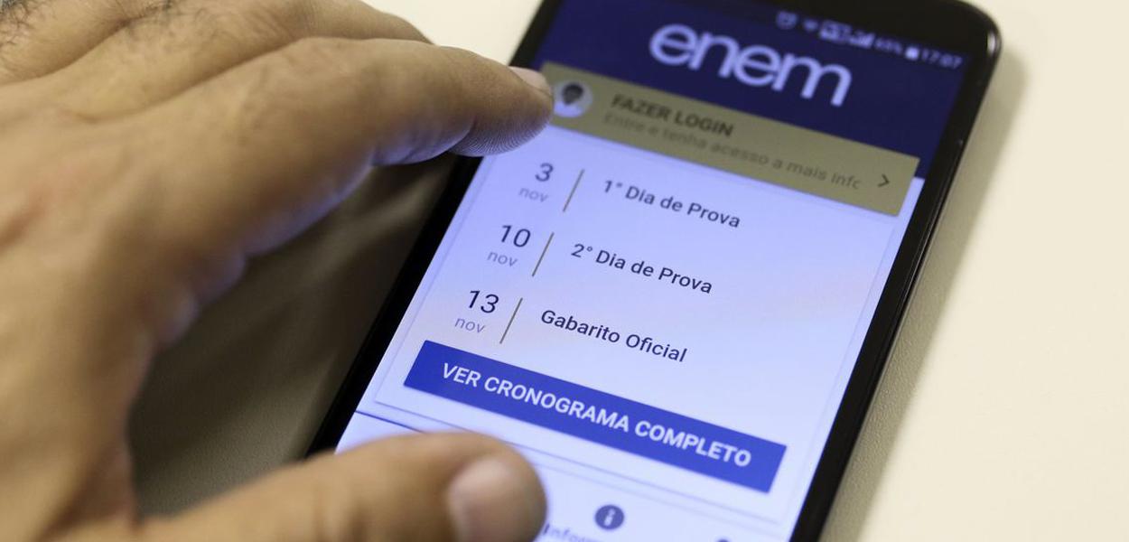 Aplicativo de Celular ENEM