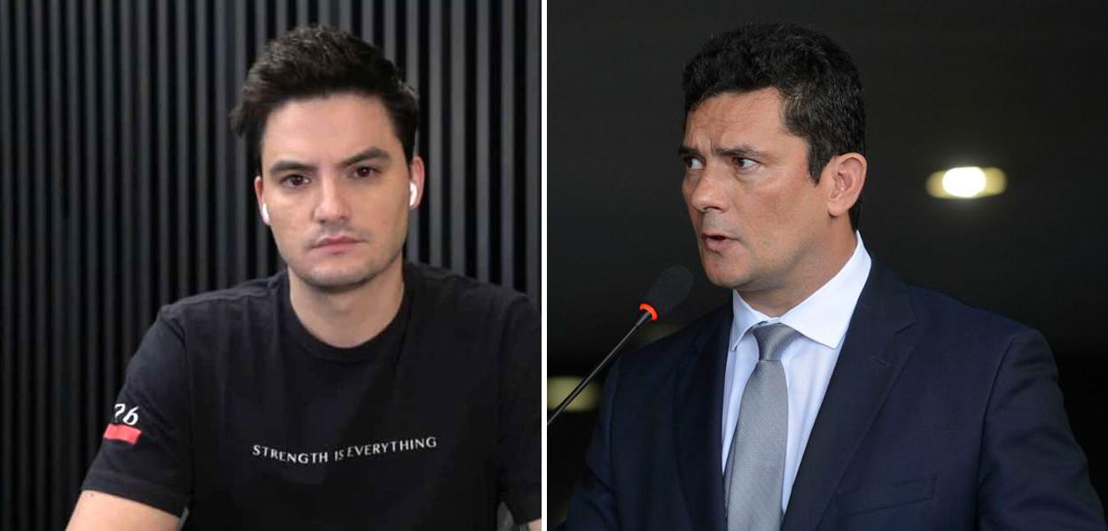 Felipe Neto e Sergio Moro