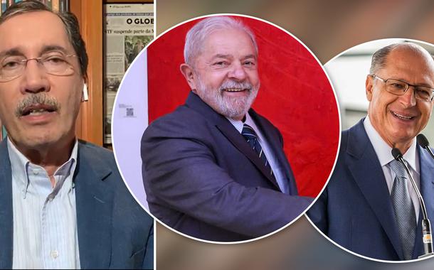 Merval Pereira, Lula e Alckmin