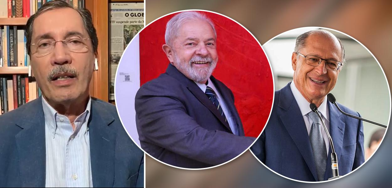 Merval Pereira, Lula e Alckmin