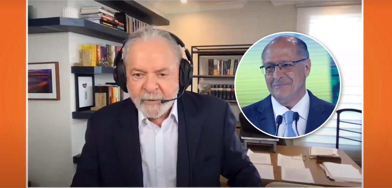 Lula e Alckmin