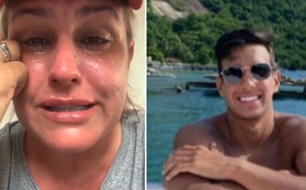 Ana Regina e seu filho José Porfírio de Brito Júnior