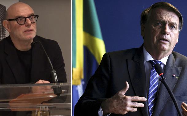 Enzo Traverso e Jair Bolsonaro