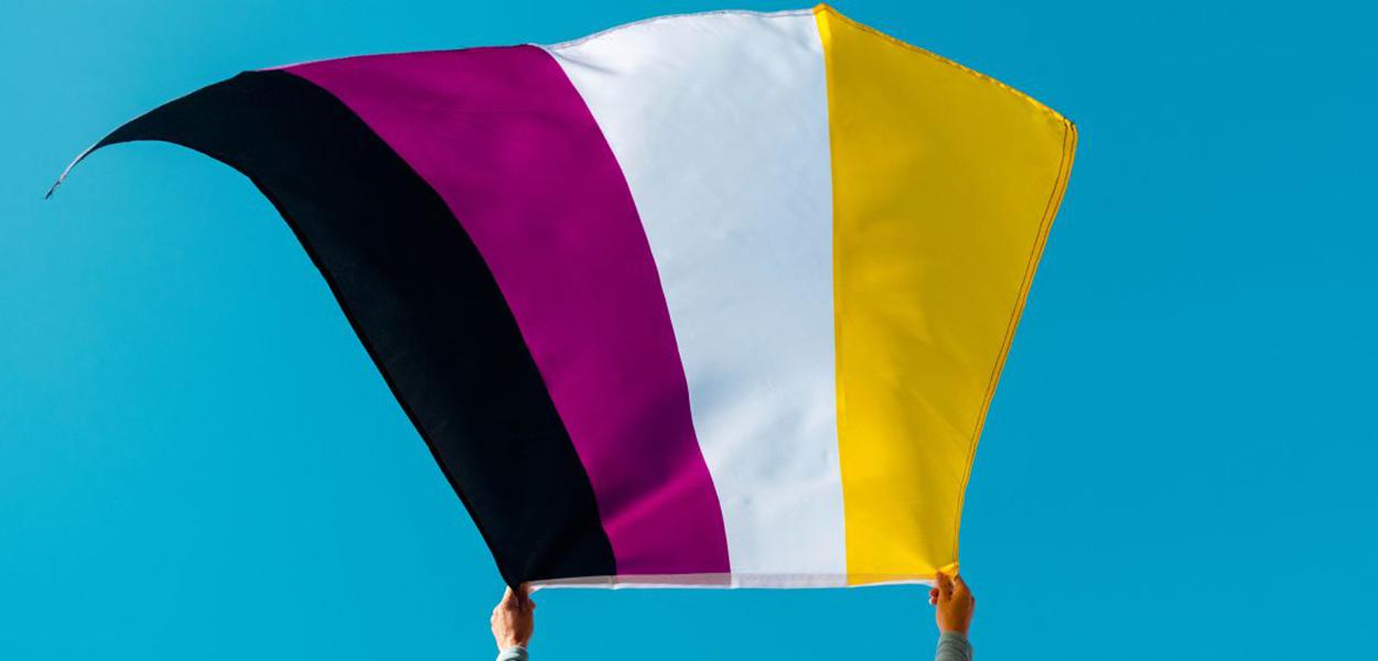 Bandeira da identidade não-binária