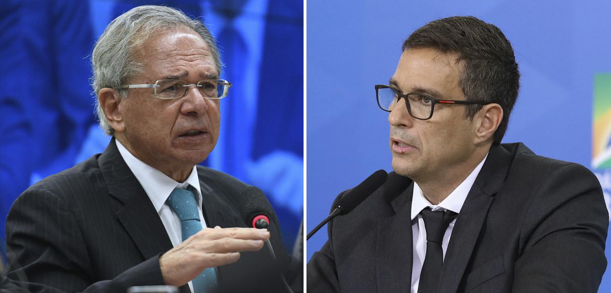 Paulo Guedes e Roberto Campos Neto