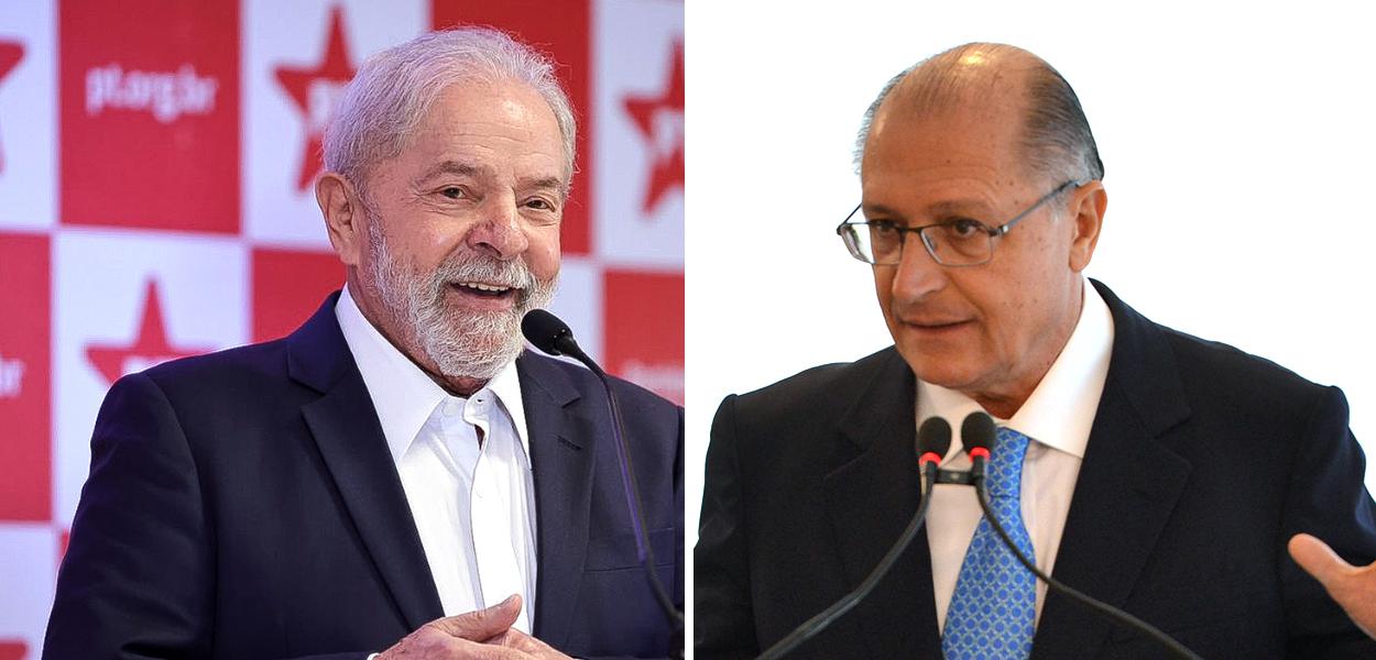 Lula e Alckmin