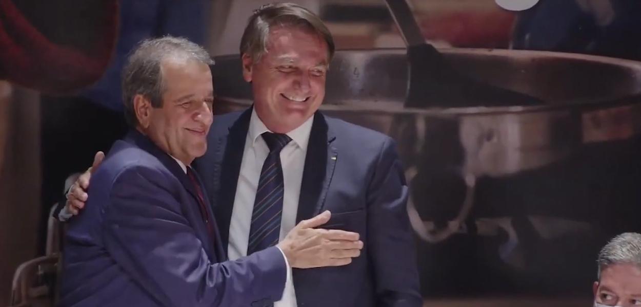 Valdemar Costa Neto e Jair Bolsonaro