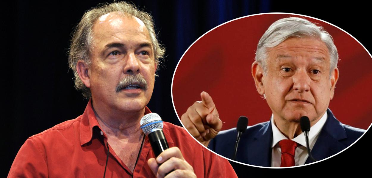 Aloizio Mercadante e Andrés Manuel López Obrador