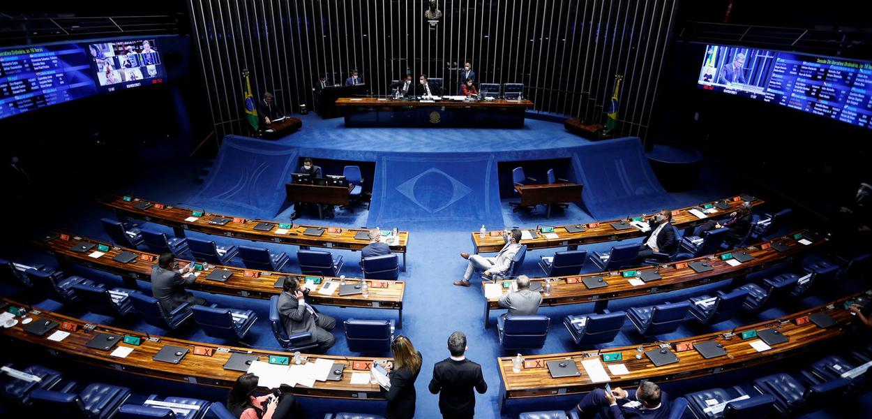 Plenário do Senado em Brasília