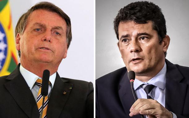 Jair Bolsonaro e Sergio Moro