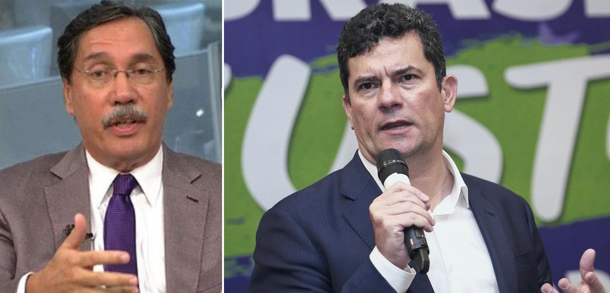 Merval Pereira e Sergio Moro