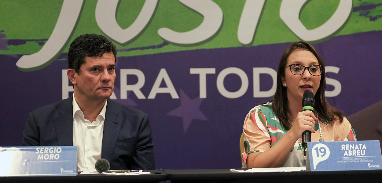 Sergio Moro e Renata Abreu
