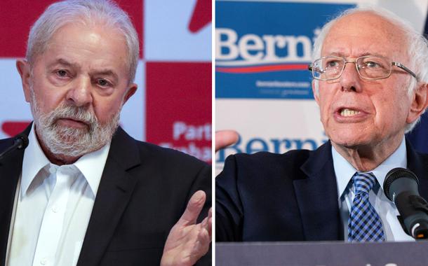 Lula e Bernie Sanders