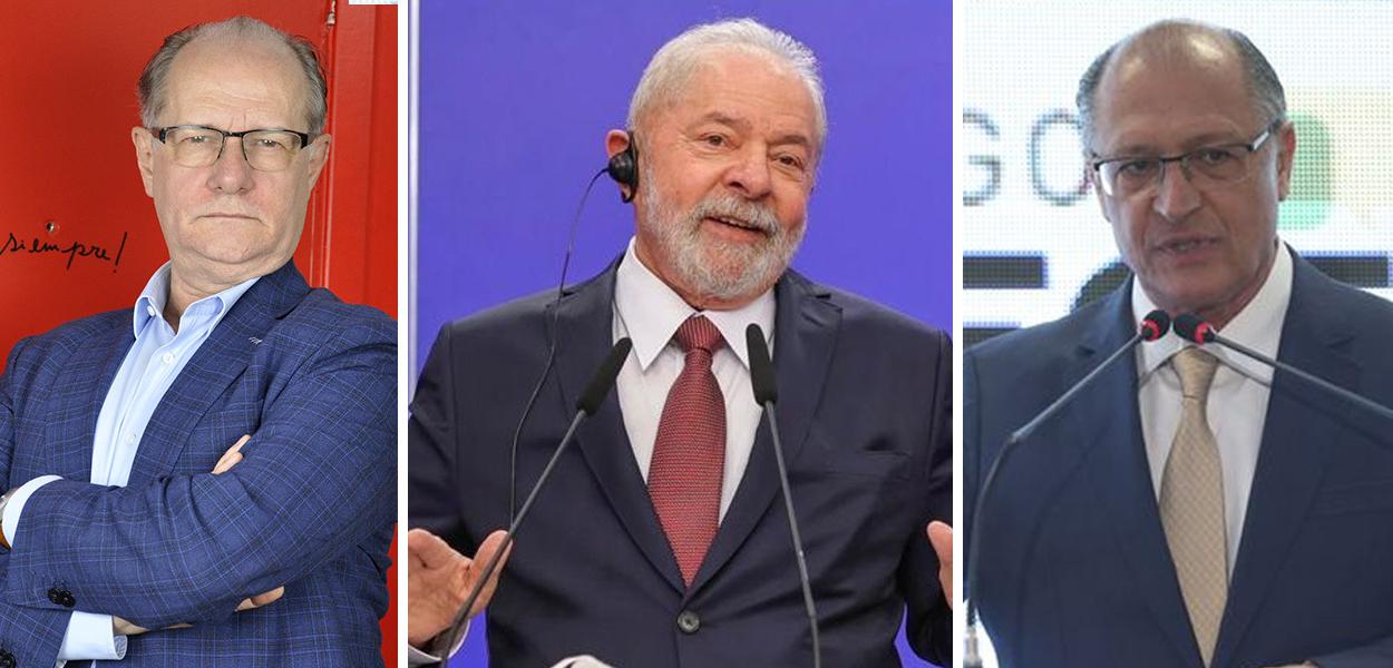 Mario Vitor Santos, Lula e Geraldo Alckmin