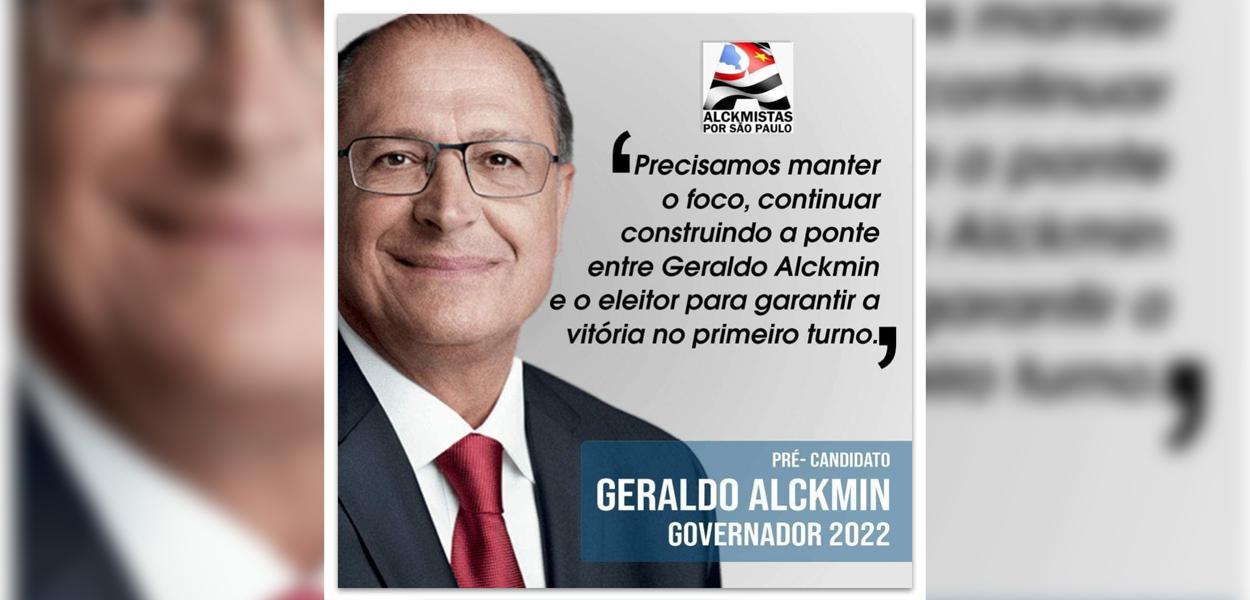 Imagem enviada pelo presidente do PSD, Gilberto Kassab, a aliados e jornalistas nesta sexta-feira (3)