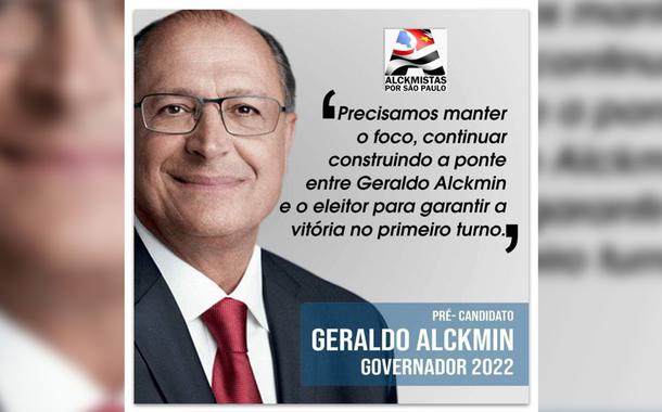 Imagem enviada pelo presidente do PSD, Gilberto Kassab, a aliados e jornalistas nesta sexta-feira (3)