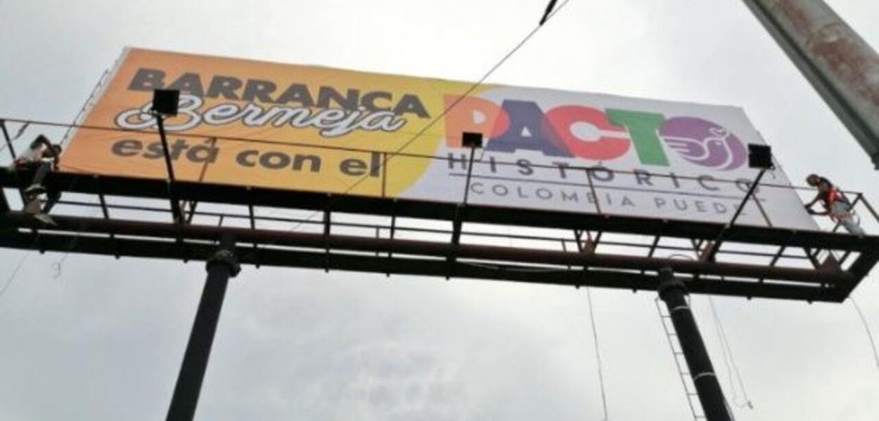 Propaganda política da coalizão Pacto Histórico