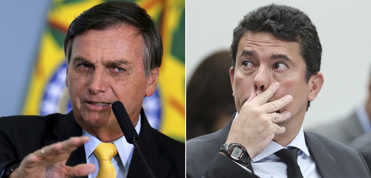 Bolsonaro e Sergio Moro