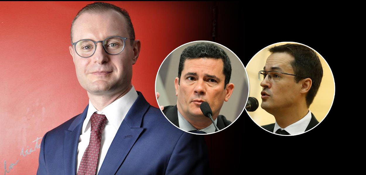 Cristiano Zanin, Sérgio Moro e Deltan Dallagnol