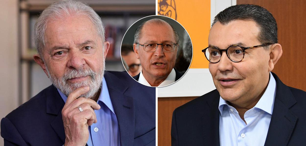 Lula, Geraldo Alckmin e Carlos Siqueira