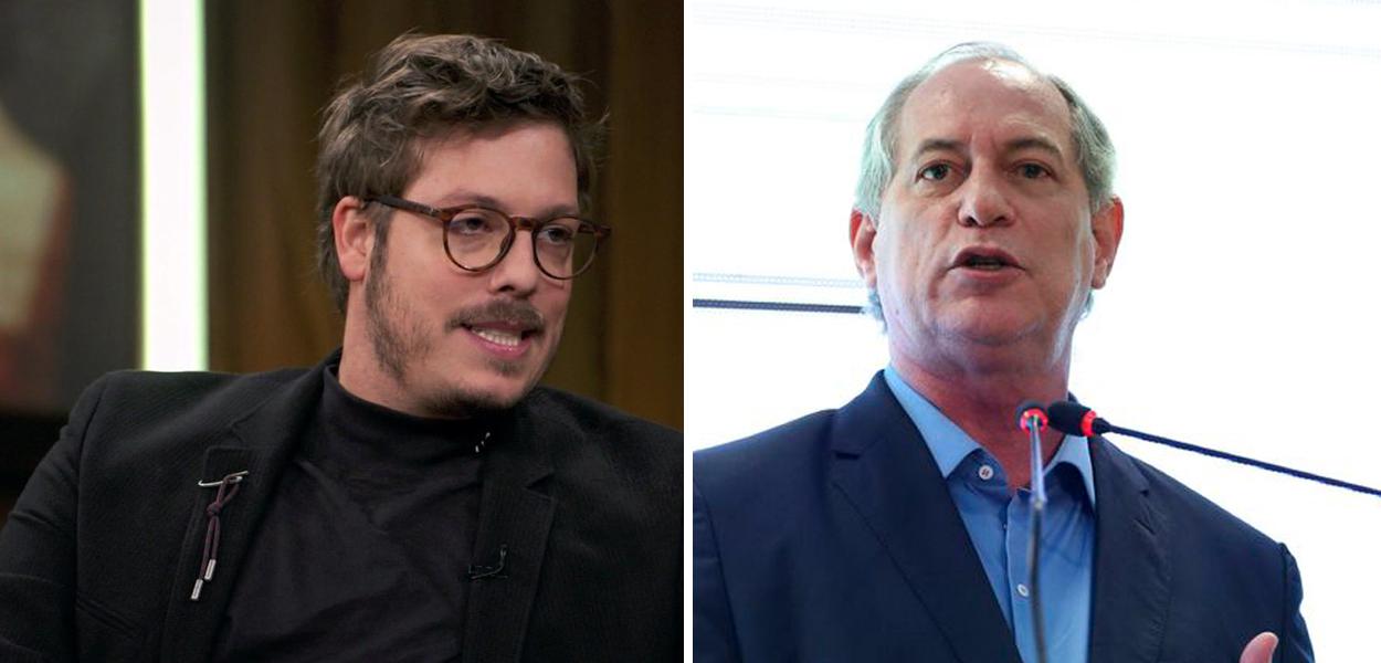 Fabio Porchat e Ciro Gomes