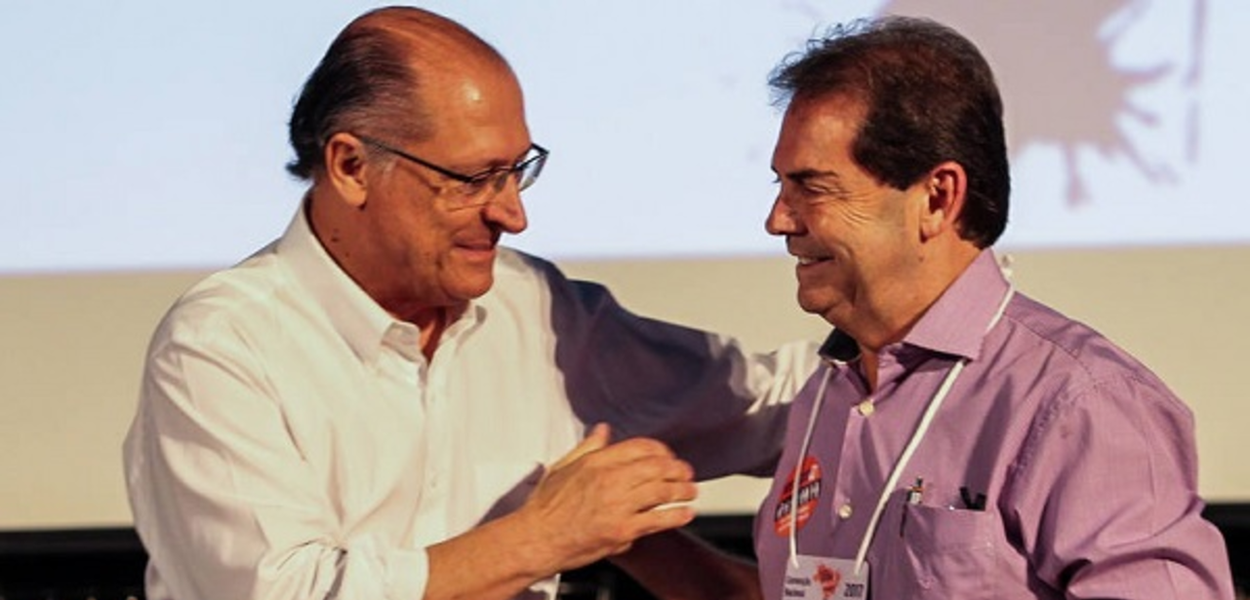 Paulinho da Força e Geraldo Alckmin
