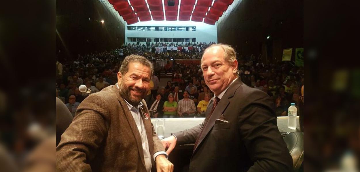 Carlos Lupi e Ciro Gomes