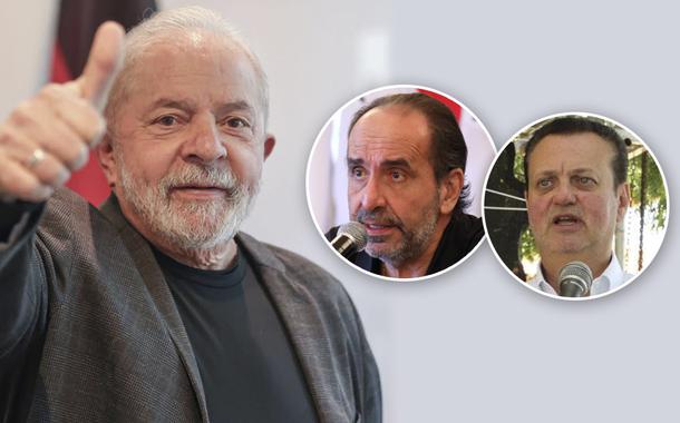 Lula, Alexandre Kalil e Kassab