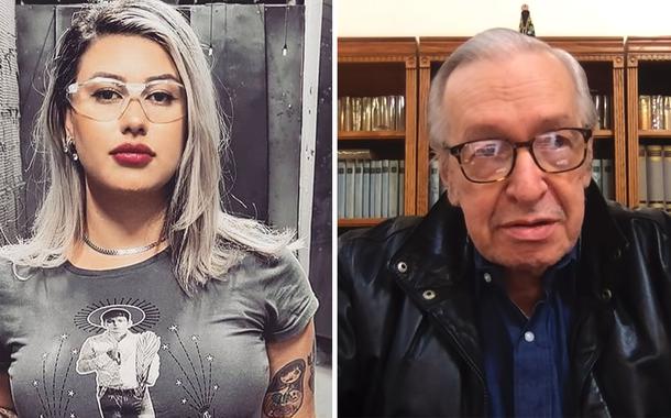 Sara Winter e Olavo de Carvalho