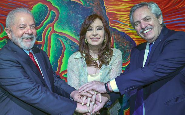 Lula, Cristina Kirchner e Alberto Fernández