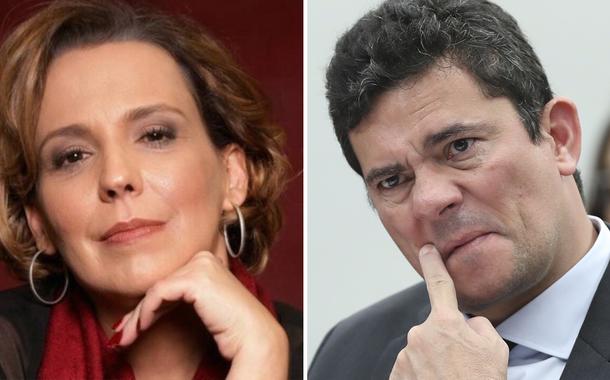 Ana Beatriz Nogueira e Sergio Moro