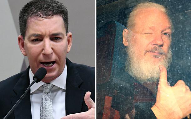 Glenn Greenwald e Julian Assange