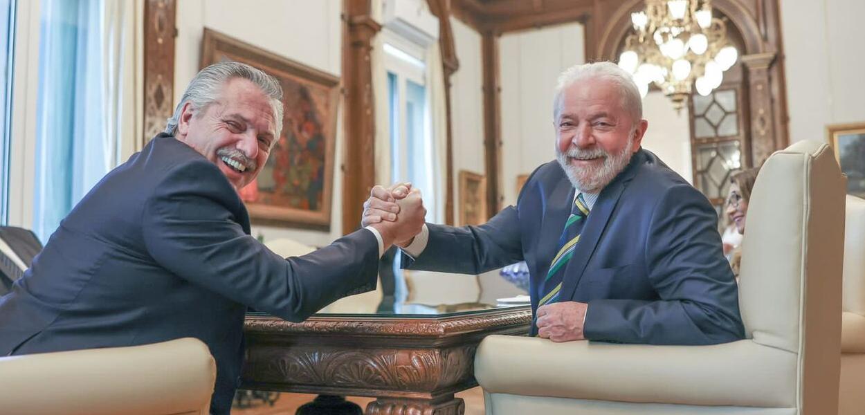 Alberto Fernández e Lula