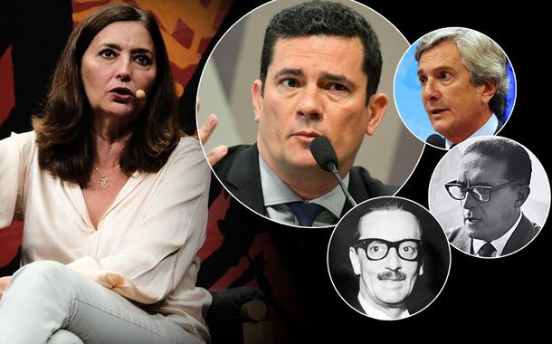 Cristina Serra, Sergio Moro, Fernando Collor, Janio Quadros e Carlos Lacerda