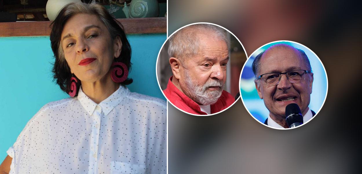 Cynara Menezes, Lula e Geraldo Alckmin