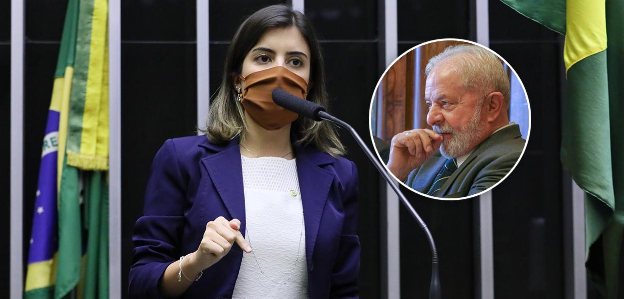 Tabata Amaral e Lula