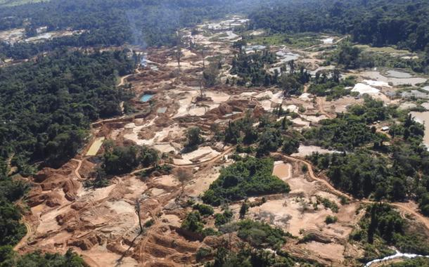 Garimpo ilegal na Terra Indígena Kayapó