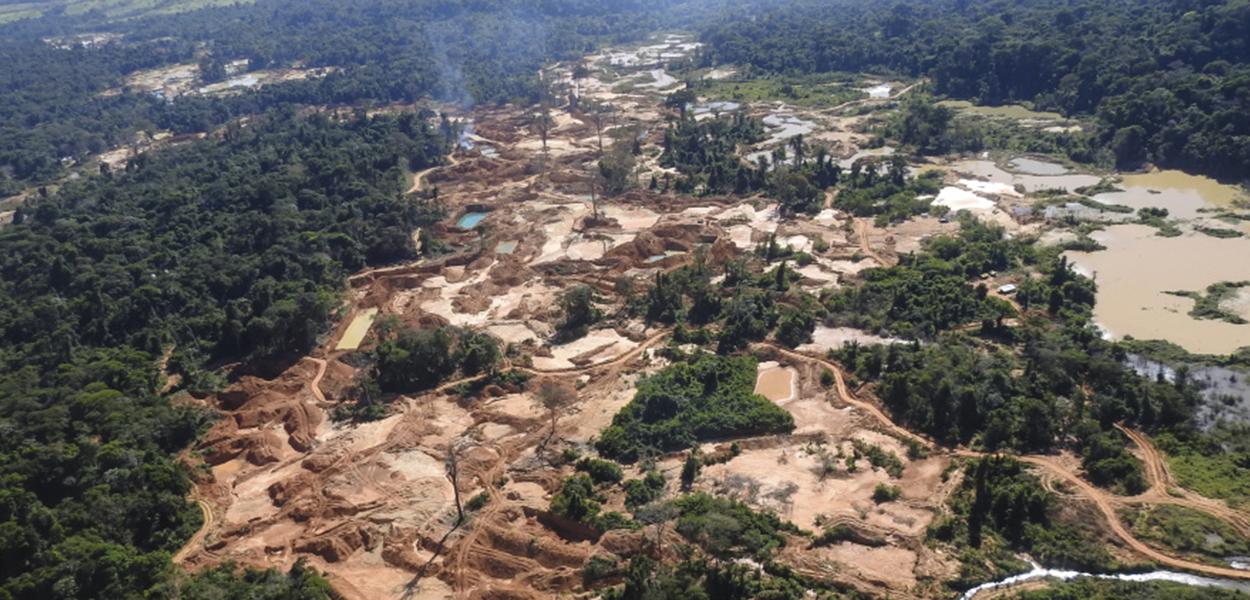 Garimpo ilegal na Terra Indígena Kayapó