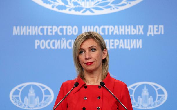 Maria Zahárova, porta-voz da chancelaria russa
