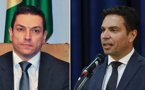 Paulo Maiurino e Alexandre Ramagem
