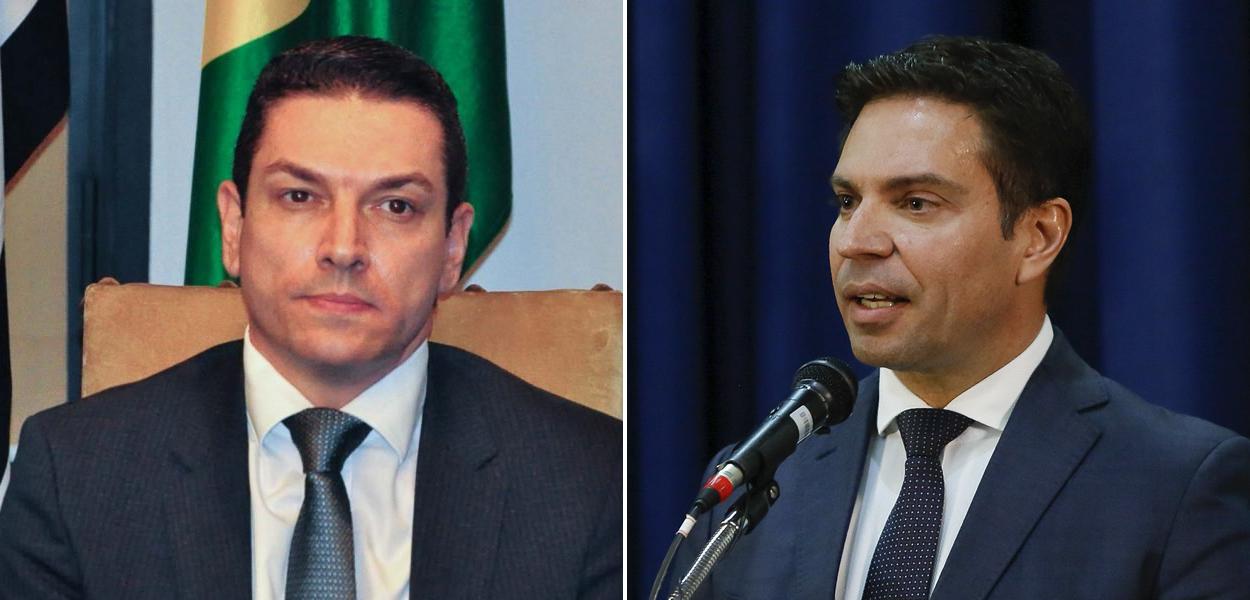 Paulo Maiurino e Alexandre Ramagem