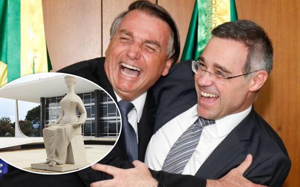 Jair Bolsonaro e André Mendonça