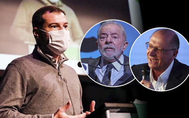Juliano Medeiros, Lula e Geraldo Alckmin