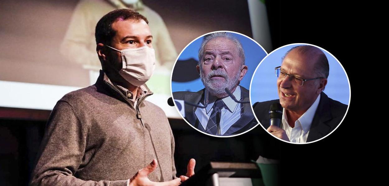 Juliano Medeiros, Lula e Geraldo Alckmin