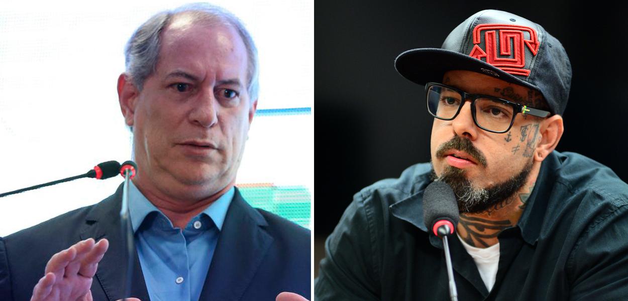 Ciro Gomes e Tico Santa Cruz